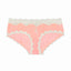 HEIDI By Heidi Klum Candlelight-Peach/Pristine Mesh/Lace Striped Hipster