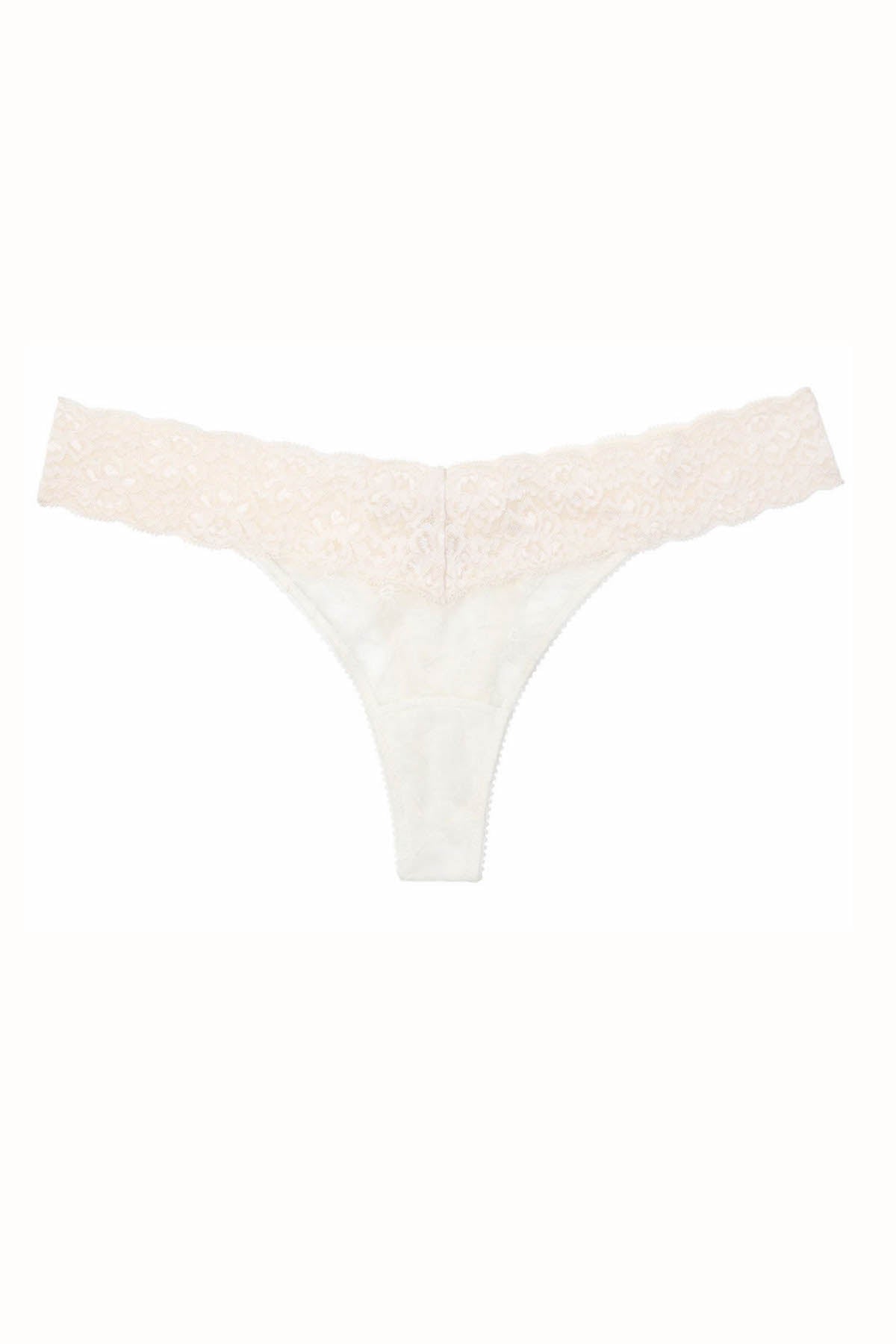 HEIDI By Heidi Klum Pristine-Ivory Stretch Lace Thong