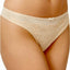 HEIDI By Heidi Klum Toasted-Almond Stretch French-Cut Lace Thong