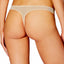 HEIDI By Heidi Klum Toasted-Almond Stretch French-Cut Lace Thong