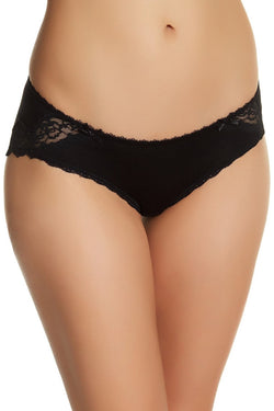 HEIDI by HEIDI KLUM Black Modal Lace Hipster thumbnail 2