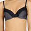 HEIDI by Heidi Klum Black/Dark-Marl Lace T-Shirt Bra