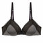 HEIDI by Heidi Klum Black/Dark-Marl Lace T-Shirt Bra