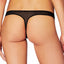 HEIDI by Heidi Klum Black Stretch French-Cut Lace Thong