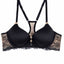 HEIDI by Heidi Klum Black/Toasted-Almond Racerback Lace T-Shirt Bra