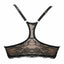 HEIDI by Heidi Klum Black/Toasted-Almond Racerback Lace T-Shirt Bra