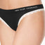 HEIDI by Heidi Klum Black/Toasted-Almond Seamless Thong