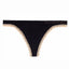 HEIDI by Heidi Klum Black/Toasted-Almond Seamless Thong