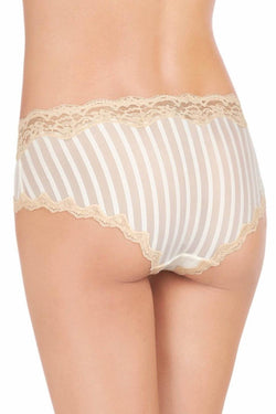 HEIDI by Heidi Klum Pristine/Toasted-Almond Mesh/Lace Hipster thumbnail 4