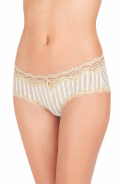 HEIDI by Heidi Klum Pristine/Toasted-Almond Mesh/Lace Hipster thumbnail 1