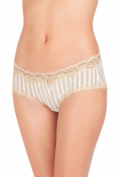 HEIDI by Heidi Klum Pristine/Toasted-Almond Mesh/Lace Hipster