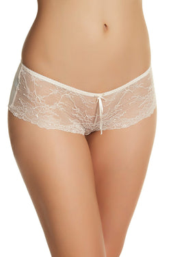 HEIDI by Heidi Klum Silver-Peony/Pristine French-Lace Hipster thumbnail 1