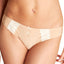 HEIDI by Heidi Klum Toasted-Almond Marl/Pristine Lace Bikini Brief