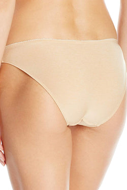 HEIDI by Heidi Klum Toasted-Almond Marl/Pristine Lace Bikini Brief thumbnail 4