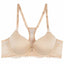 HEIDI by Heidi Klum Toasted-Almond/Pristine Racerback Lace T-Shirt Bra