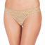 HEIDI by Heidi Klum Toasted-Almond Stretch-Lace Thong