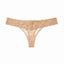 HEIDI by Heidi Klum Toasted-Almond Stretch-Lace Thong