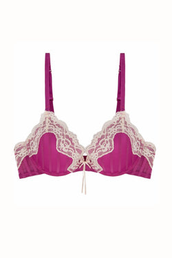 HEIDI by Heidi Klum Wild-Aster Mesh/Lace Custom Lift Push-Up thumbnail 3