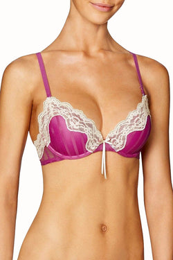 HEIDI by Heidi Klum Wild-Aster Mesh/Lace Custom Lift Push-Up thumbnail 1