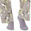 HUE Black/Grey Let-It-Snow Printed 3-Pc Pajama Set