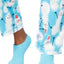 HUE Black Sueded Fleece Top and Snowman-Printed Pant 3-Piece Pajama Set