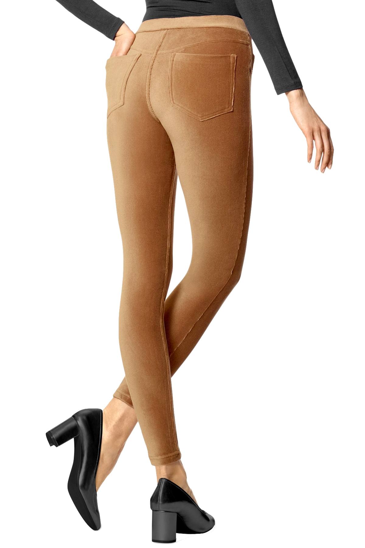 HUE Caramel Corduroy Legging