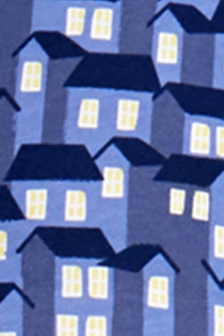 HUE PLUS Bleached-Denim Houses Bermuda Pajama Short thumbnail 2