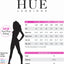 HUE PLUS Filament-Grey Leatherette Legging