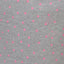 HUE PLUS Grey/Phlox-Pink Heart-Print Knit PJ Pant