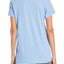 HUE Tidal-Blue Solid V-Neck Tee