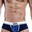 HUNG Navy/White Mesh-Pouch Brief