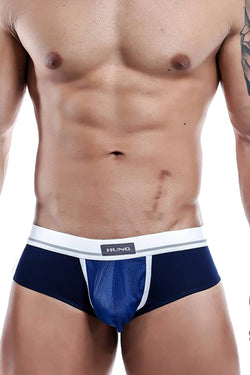 HUNG Navy/White Mesh-Pouch Brief thumbnail 2