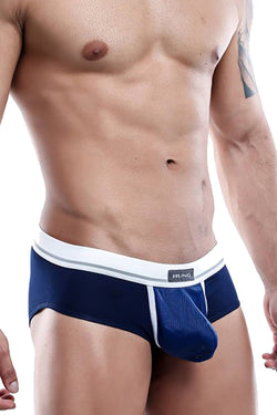 HUNG Navy/White Mesh-Pouch Brief thumbnail 1