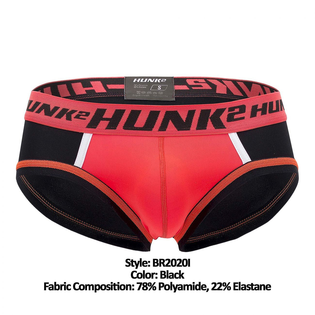 HUNK2 BR2020I Adonis BjornÂ² Briefs Color Black