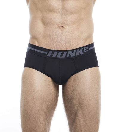 HUNK2 Black Adonis Dunkel Brief