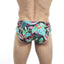 HUNK2 SB20191B SchlangeÂ² Reversible Swim Briefs Color Turquoise