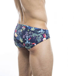 HUNK2 SB20191D TucanoÂ² Reversible Swim Briefs Color Yellow thumbnail 2