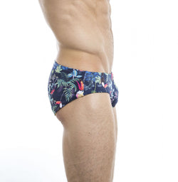HUNK2 SB20191D TucanoÂ² Reversible Swim Briefs Color Yellow thumbnail 3