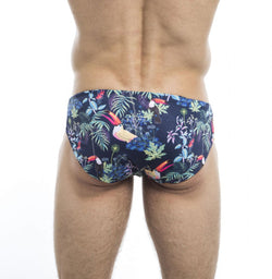 HUNK2 SB20191D TucanoÂ² Reversible Swim Briefs Color Yellow thumbnail 4