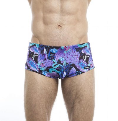 HUNK2 ST20191C NatterÂ² Reversible Swim Trunks Color Black