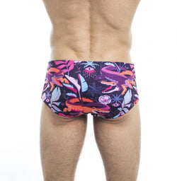 HUNK2 ST20201C RuisseauÂ² Reversible Swim Trunks Color Fuchsia thumbnail 4