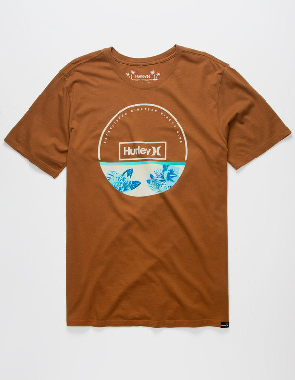 HURLEY Filler Tee tobacco T-Shirt