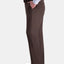 Haggar Big & Tall Premium Comfort Stretch Classic-fit Solid Flat Front Dress Pants Dark Chocolate