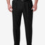 Haggar Big & Tall Premium Comfort Stretch Classic-fit Solid Pleated Dress Pants Black