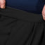 Haggar Big & Tall Premium Comfort Stretch Classic-fit Solid Pleated Dress Pants Black