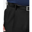 Haggar Big & Tall Premium Comfort Stretch Classic-fit Solid Pleated Dress Pants Black
