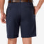Haggar Cool 18 Pro Classic-fit Stretch Pleated 9.5" Shorts Navy