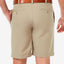Haggar Cool 18 Pro Flat Front Classic-fit 9.5" Shorts Khaki