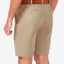 Haggar Cool 18 Pro Flat Front Classic-fit 9.5" Shorts Khaki