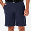 Haggar Cool 18 Pro Flat Front Classic-fit 9.5" Shorts Navy